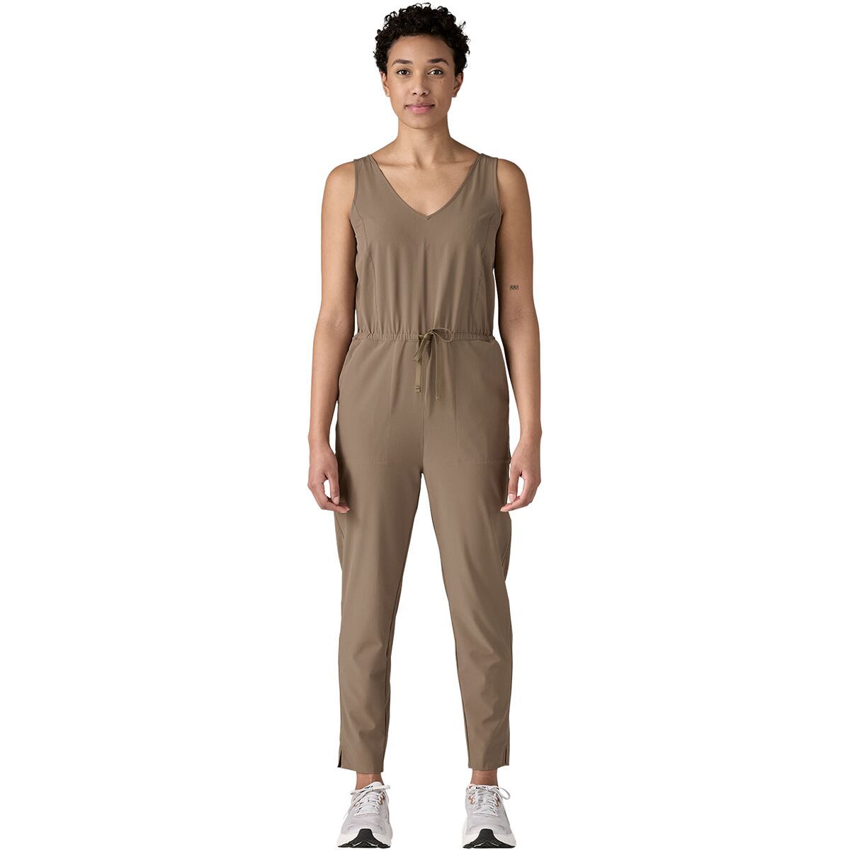 Image of Patagonia Fleetwith Jumpsuit - Women's Wing Grey, S