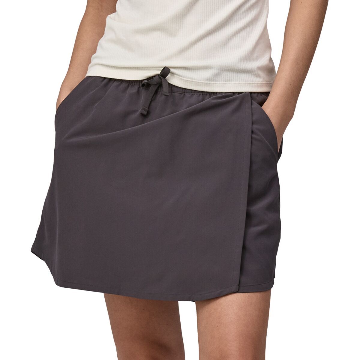 Image of Patagonia Fleetwith Skort - Women's Black, XL