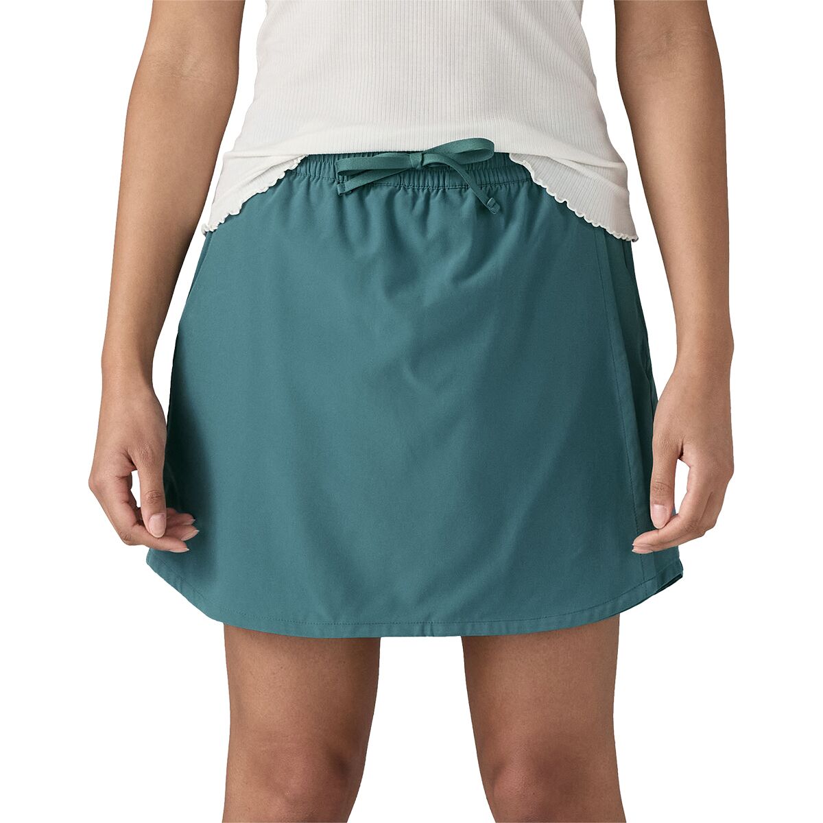 Image of Patagonia Fleetwith Skort - Women's Wetland Blue, XXS