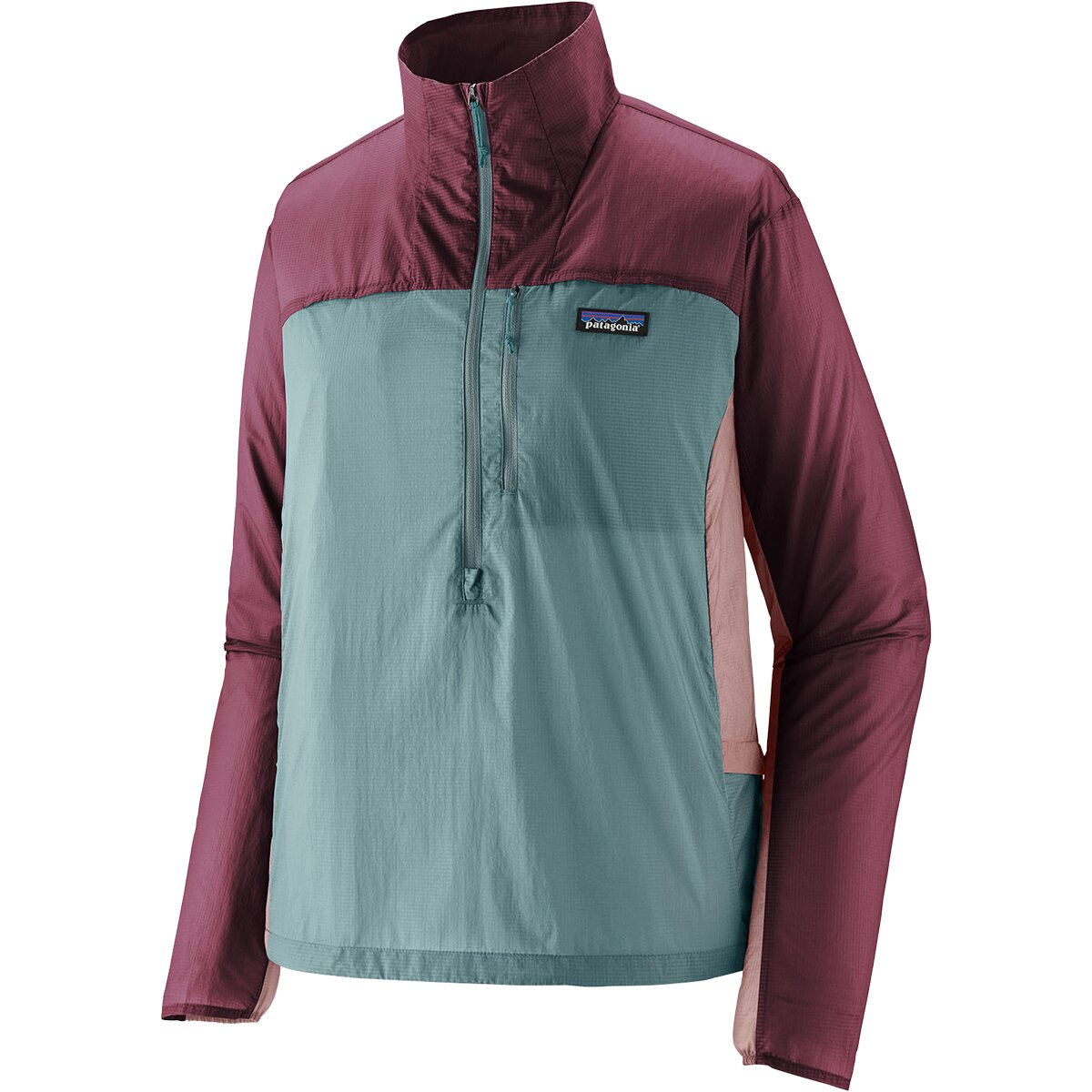 Image of Patagonia Houdini Stash 1/2-Zip Pullover - Women's Blue Sage, M