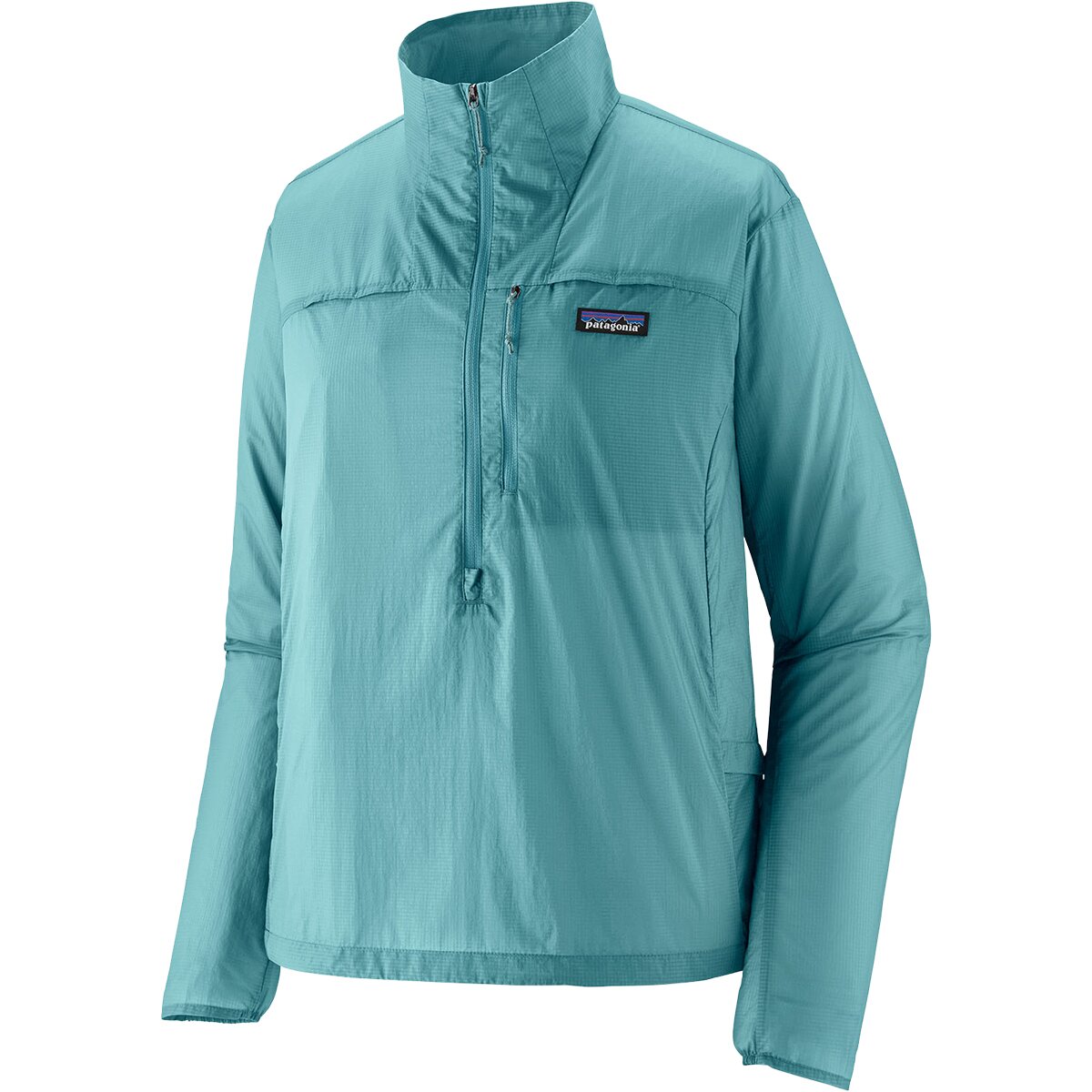 Image of Patagonia Houdini Stash 1/2-Zip Pullover - Women's Snowmelt Blue, L