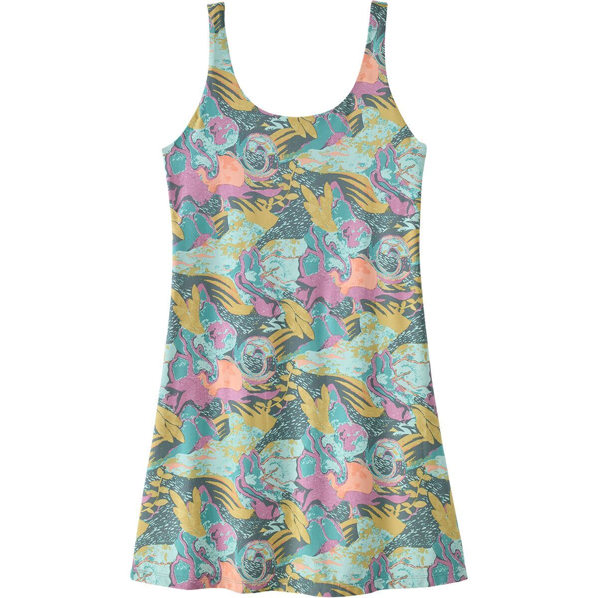 Image of Patagonia Maipo Dress - Women's Moon Tripper/Blue Sage, XS