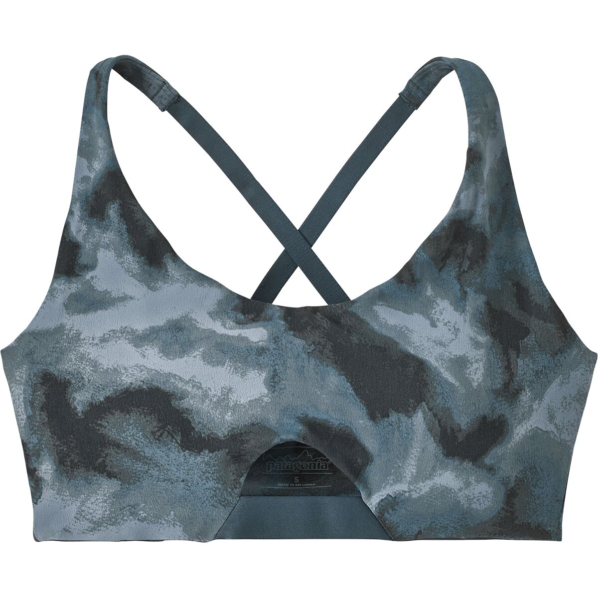 Image of Patagonia Maipo Low Impact Adjustable Bra - Women's Sastrugi/Summit Blue, XS