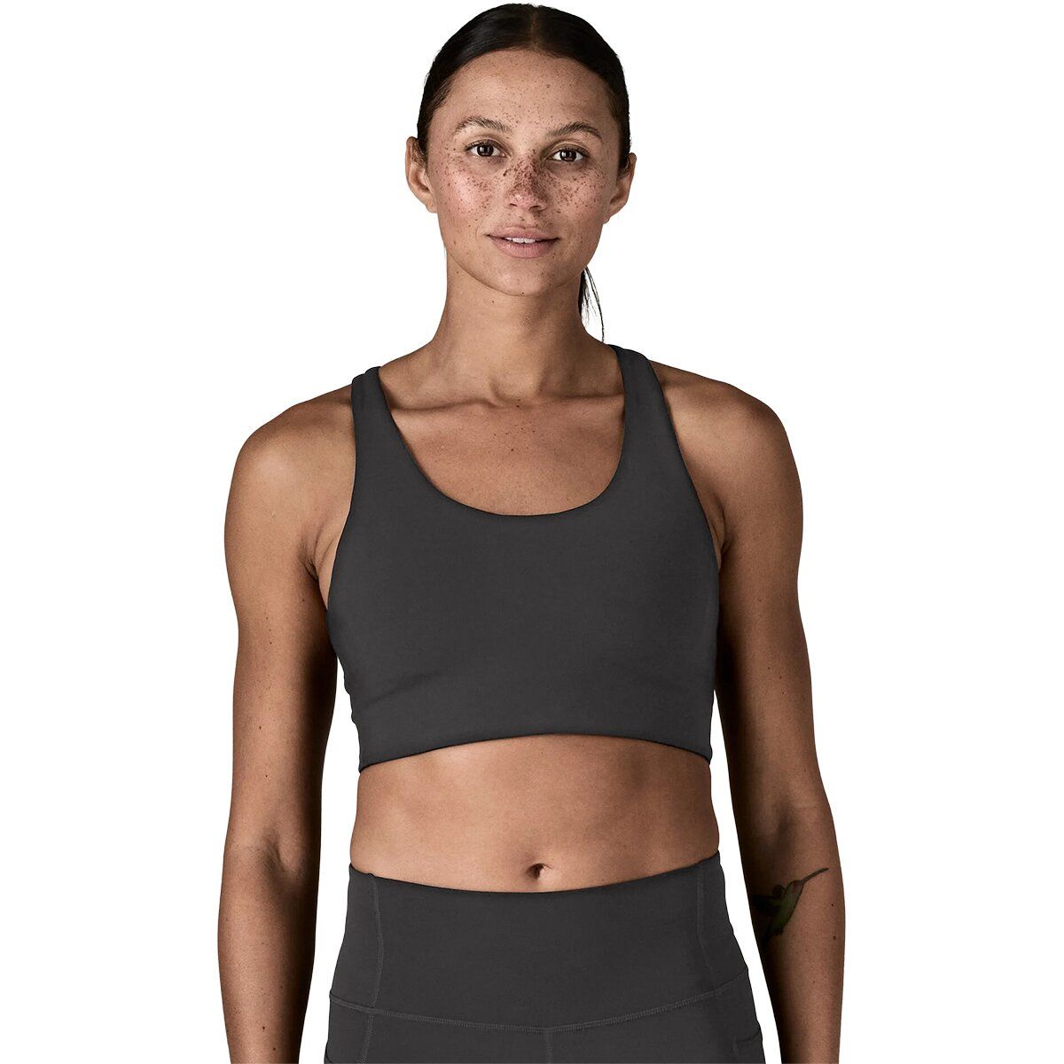 Image of Patagonia Maipo Mid Impact Bra - Women's Black, L