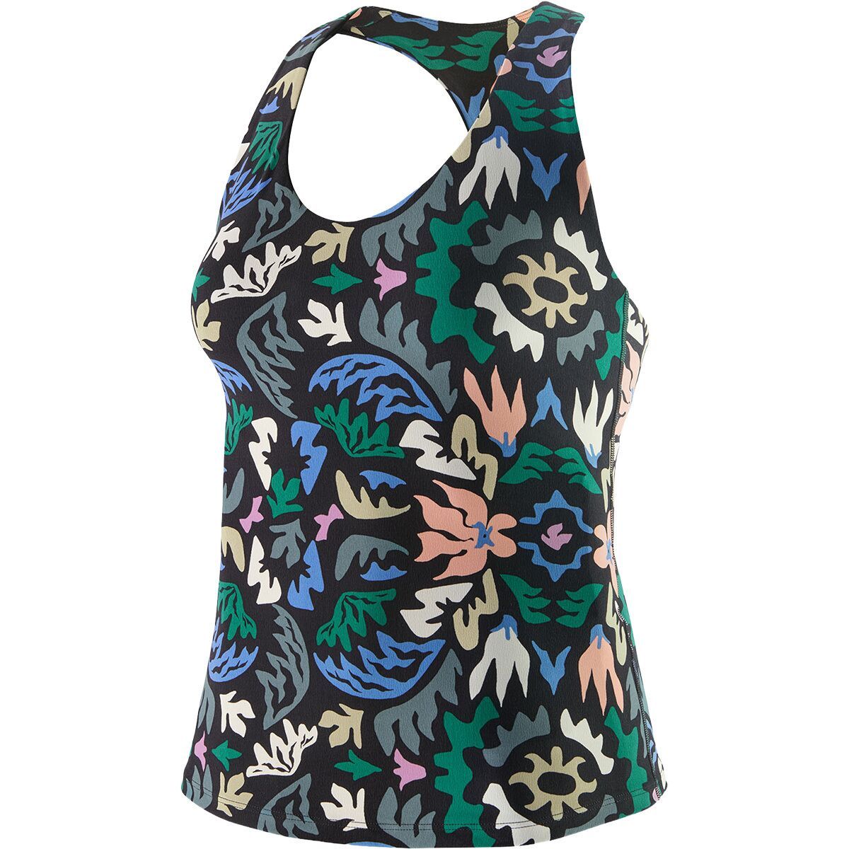 Image of Patagonia Maipo Tank Top - Women's Kaleido/Black, L