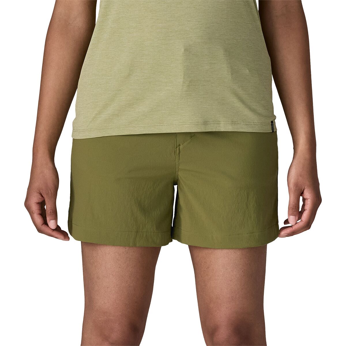Image of Patagonia Quandary 5in Short - Women's Caper Green, 8