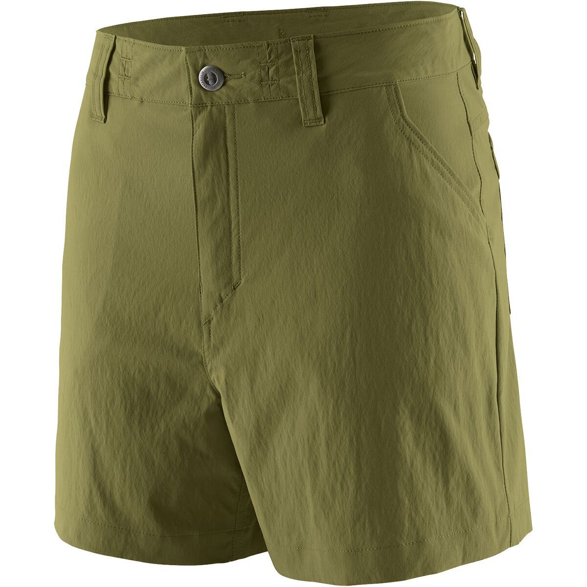 Image of Patagonia Quandary 5in Short - Women's Caper Green, 4