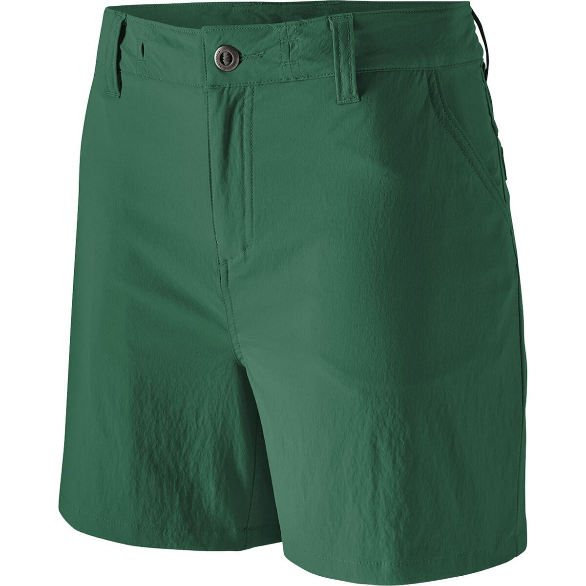 Image of Patagonia Quandary 5in Short - Women's Conifer Green, 0