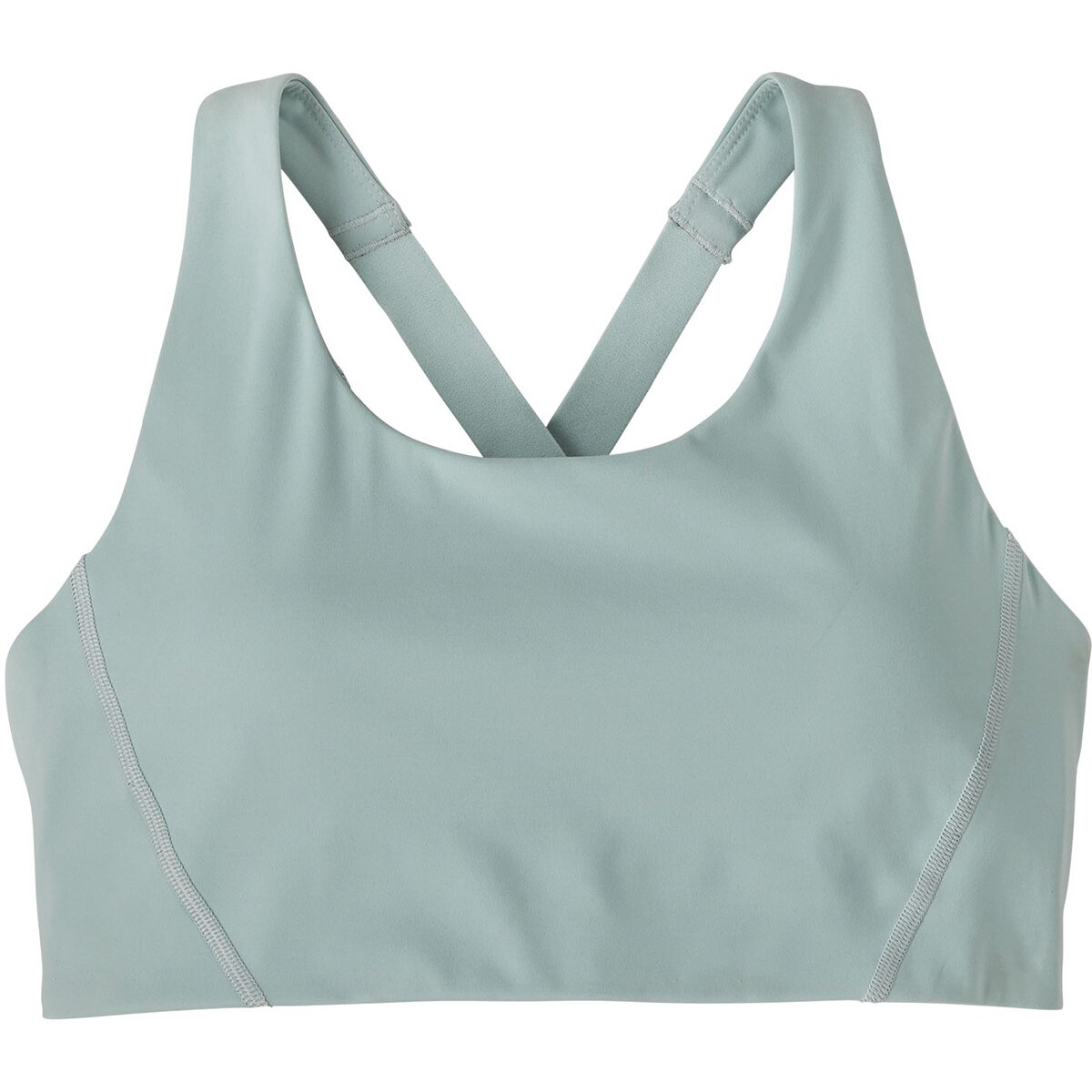Image of Patagonia Shadowlite Mid Impact Adjustable Bra - Women's Virtually Blue, L