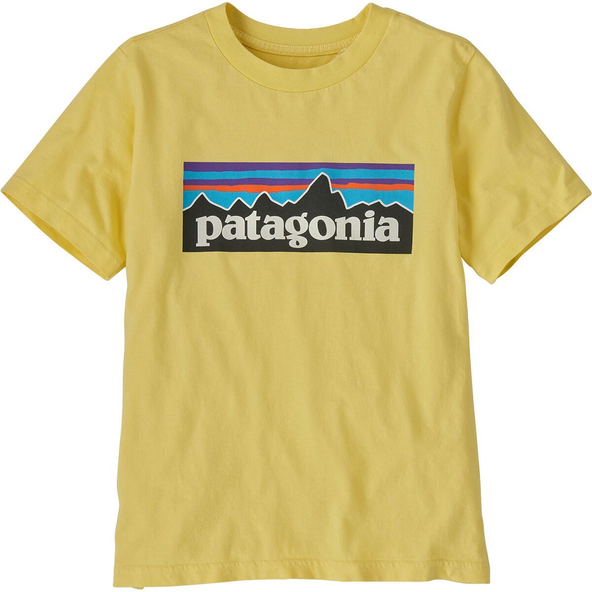 Patagonia P-6 Logo T-Shirt - Kids' Milled Yellow, S