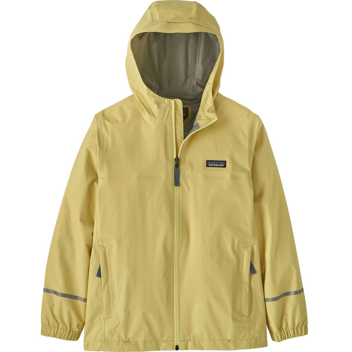 Patagonia Torrentshell 3L Rain Jacket - Kids' Milled Yellow, XS