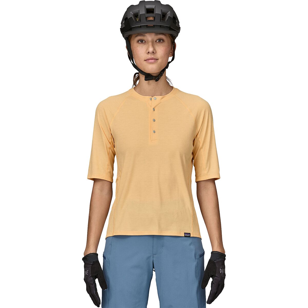 Patagonia Patagonia Capilene Cool Trail Bike Henley - Women's Sandy Melon, L