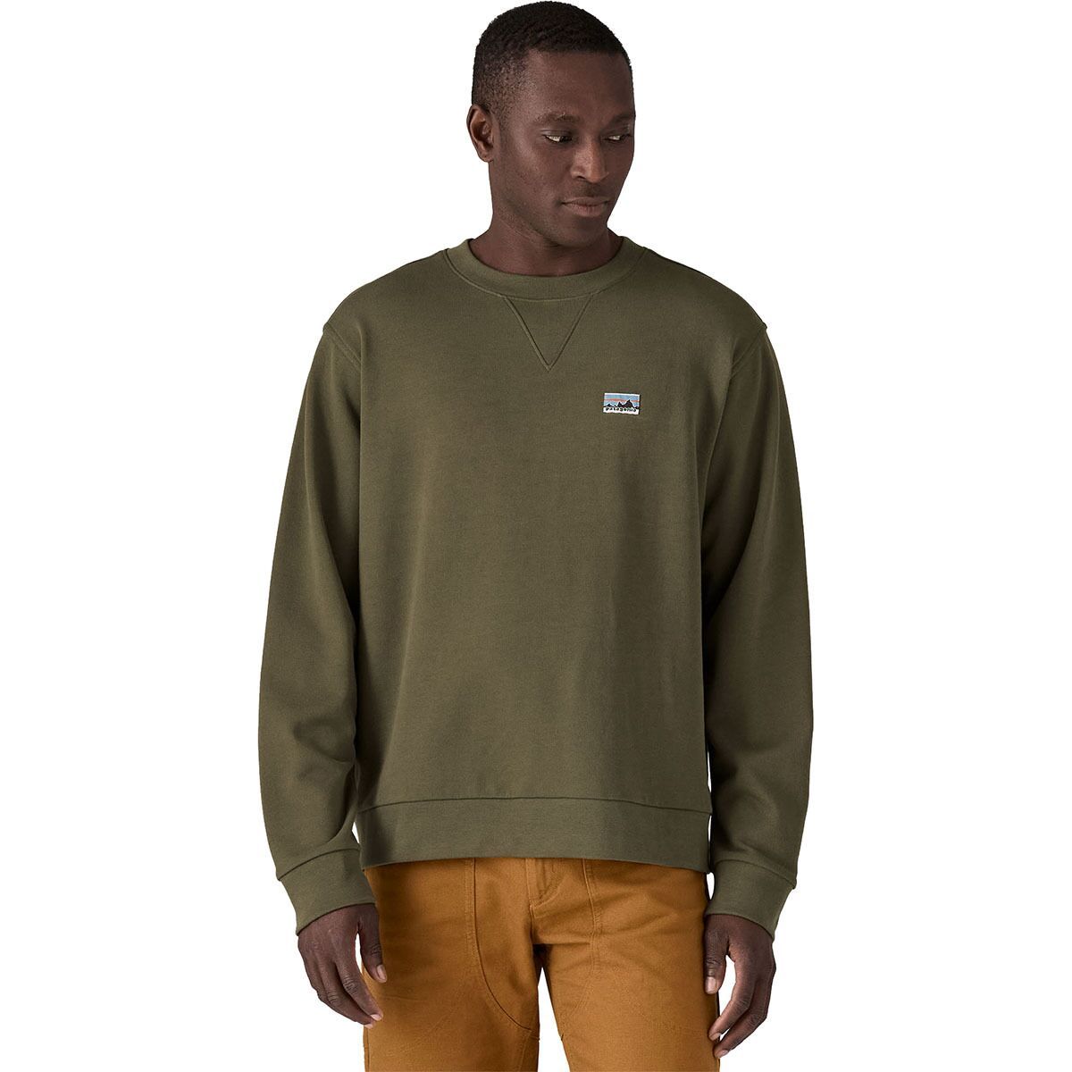 Image of Patagonia Daily Crewneck Sweatshirt Basin Green, M