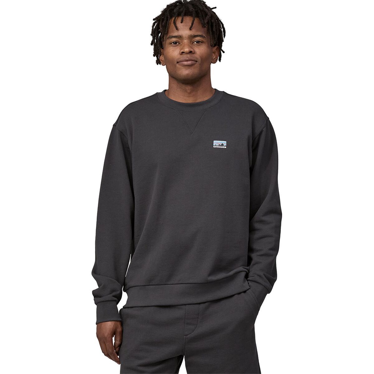 Image of Patagonia Daily Crewneck Sweatshirt Ink Black, L