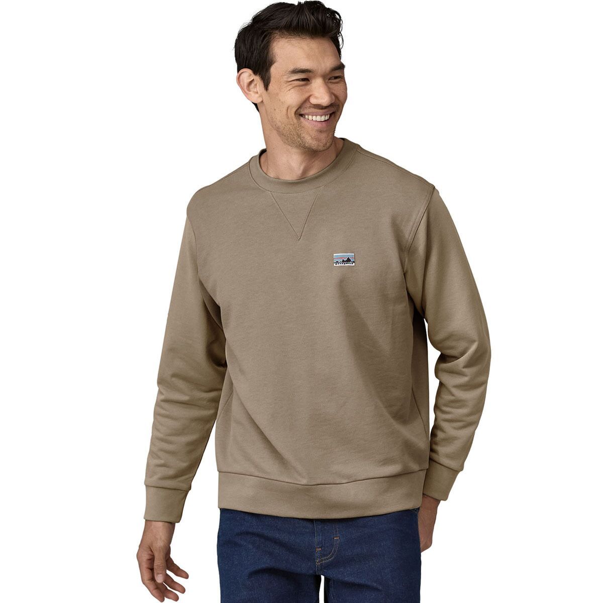 Image of Patagonia Daily Crewneck Sweatshirt Seabird Grey, S