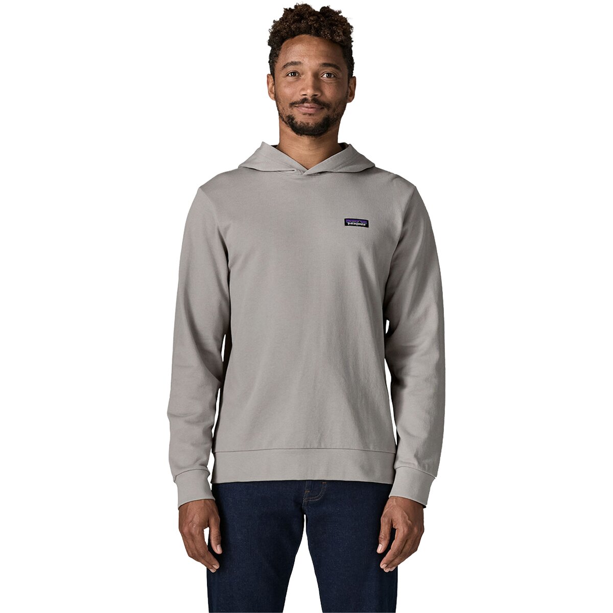 Image of Patagonia Daily Hooded Sweatshirt Salt Grey 2, M