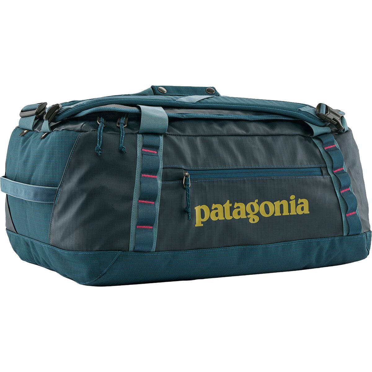 Patagonia Black Hole 40L Duffel Bag Tidal Teal/Luminous Pink