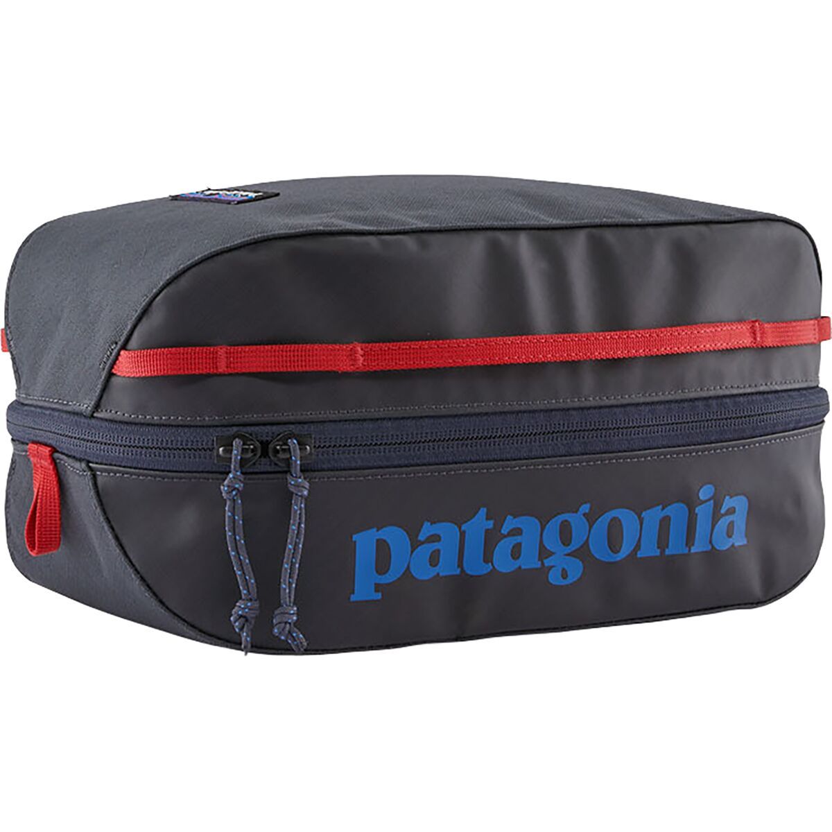 Image of Patagonia Black Hole 6L Cube Smolder Blue/Amanita Red, One Size