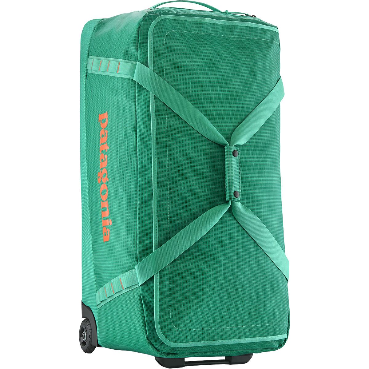 Image of Patagonia Black Hole Wheeled 100L Duffel Bag Aqua Stone, One Size