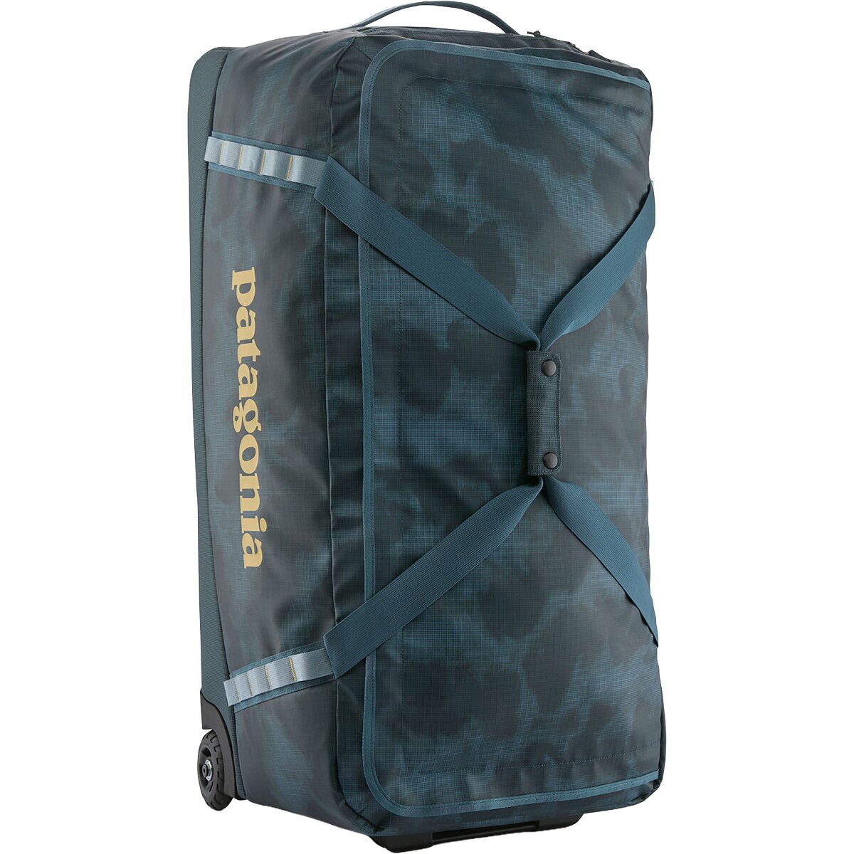 Image of Patagonia Black Hole Wheeled 100L Duffel Bag Sastrugi: Summit Blue, One Size