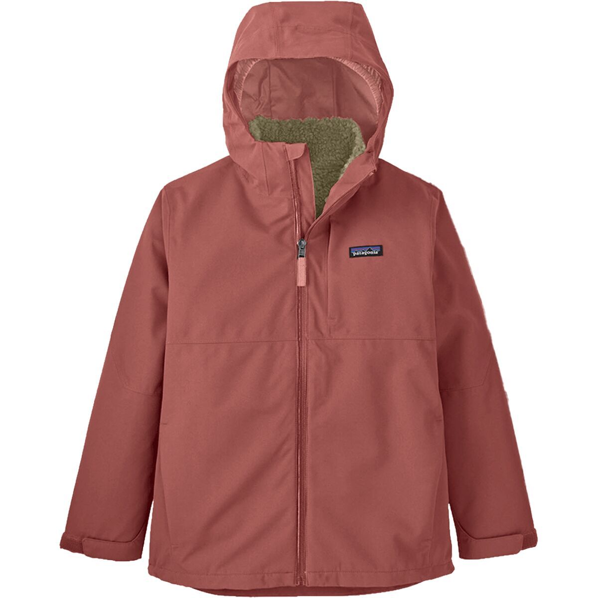 Image of Patagonia 4-in-1 Everyday Jacket - Kids' Potters Red, M