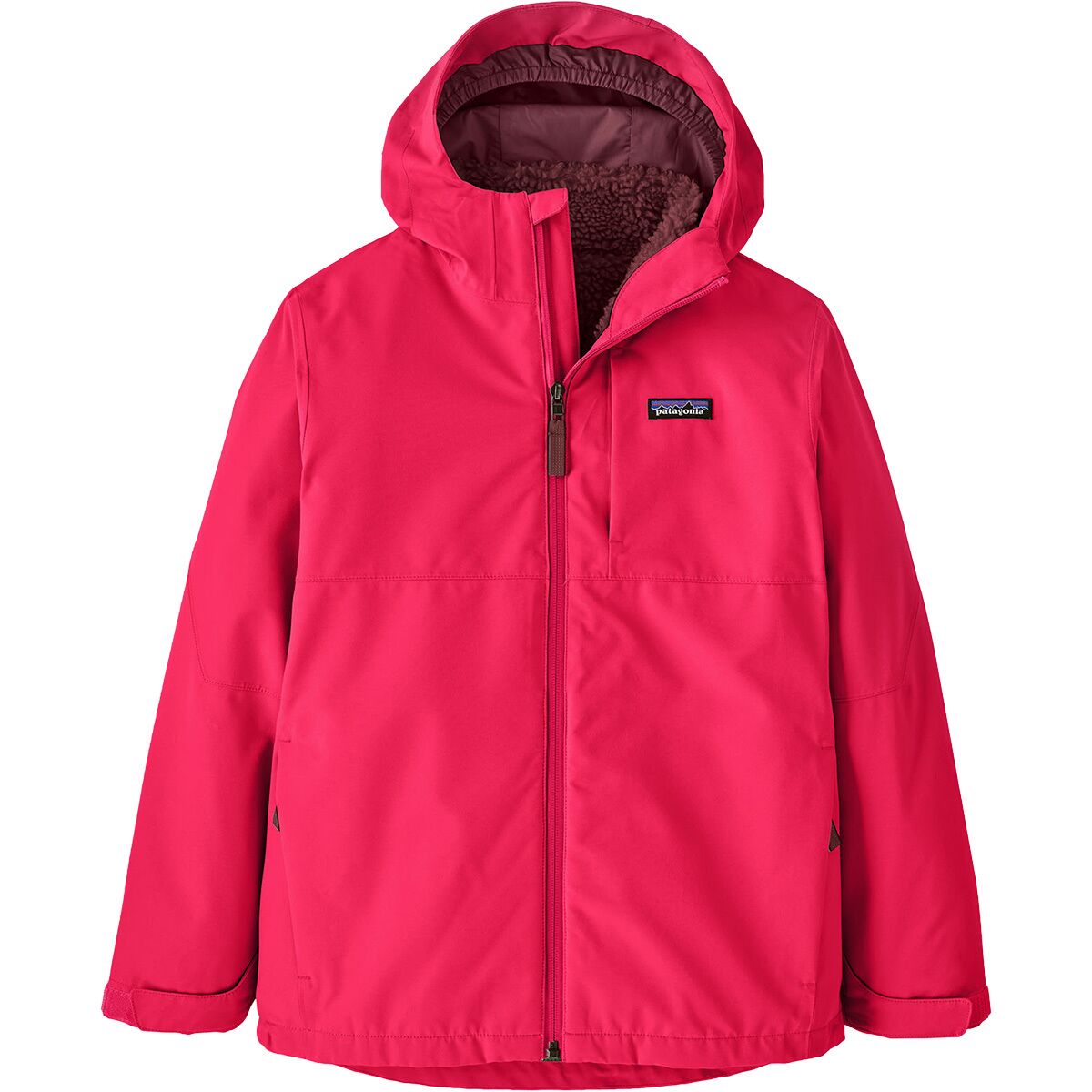 Image of Patagonia 4-in-1 Everyday Jacket - Kids' Punchy Pink, XXL