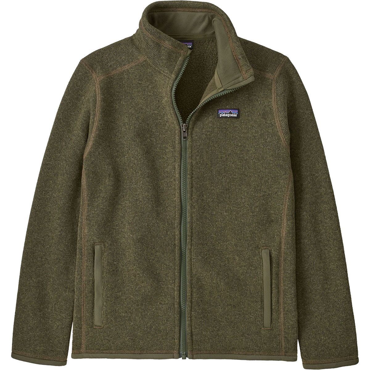 Image of Patagonia Better Sweater Jacket - Kids' Basin Green, M