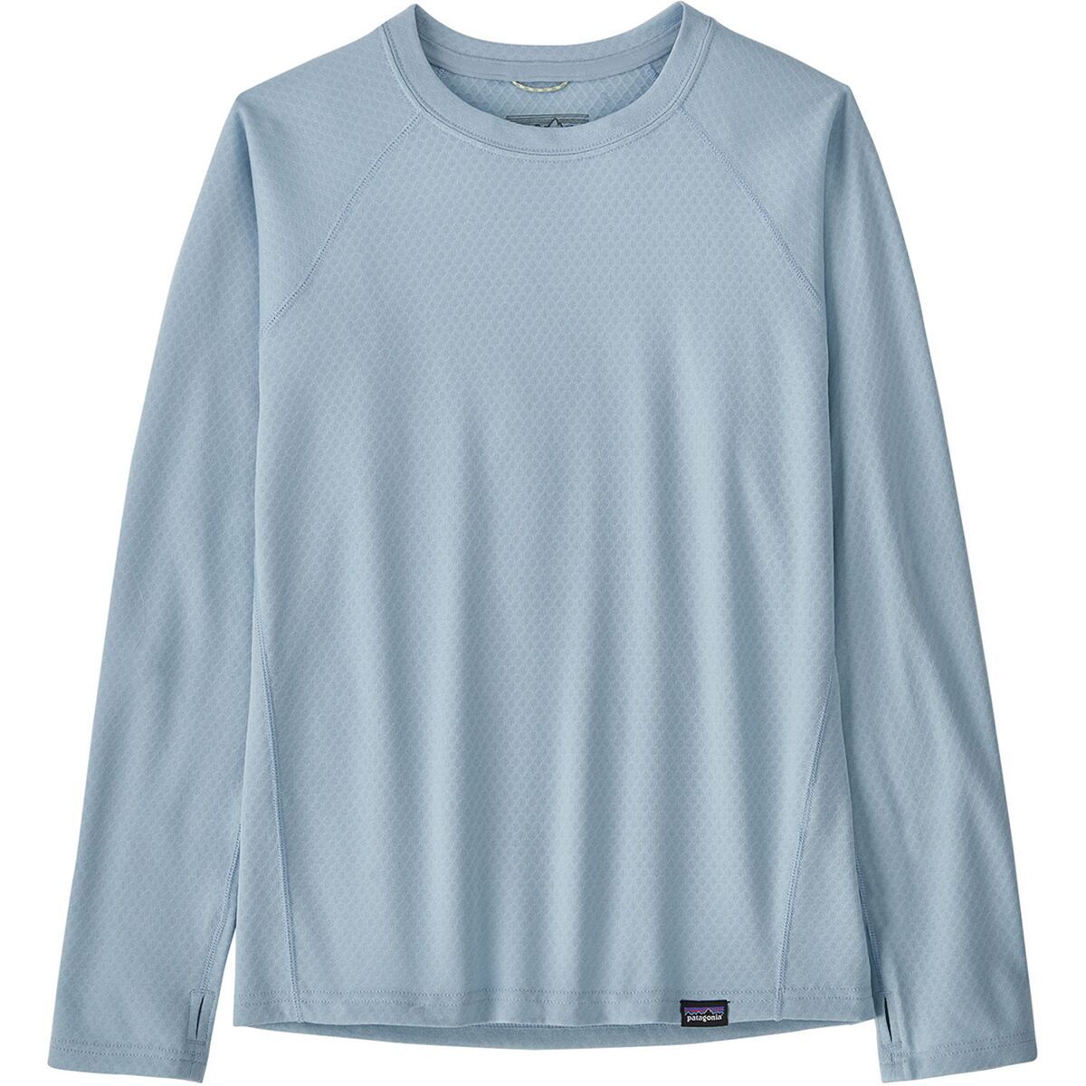 Image of Patagonia Capilene Midweight Crew Top - Kids' Steam Blue, XL