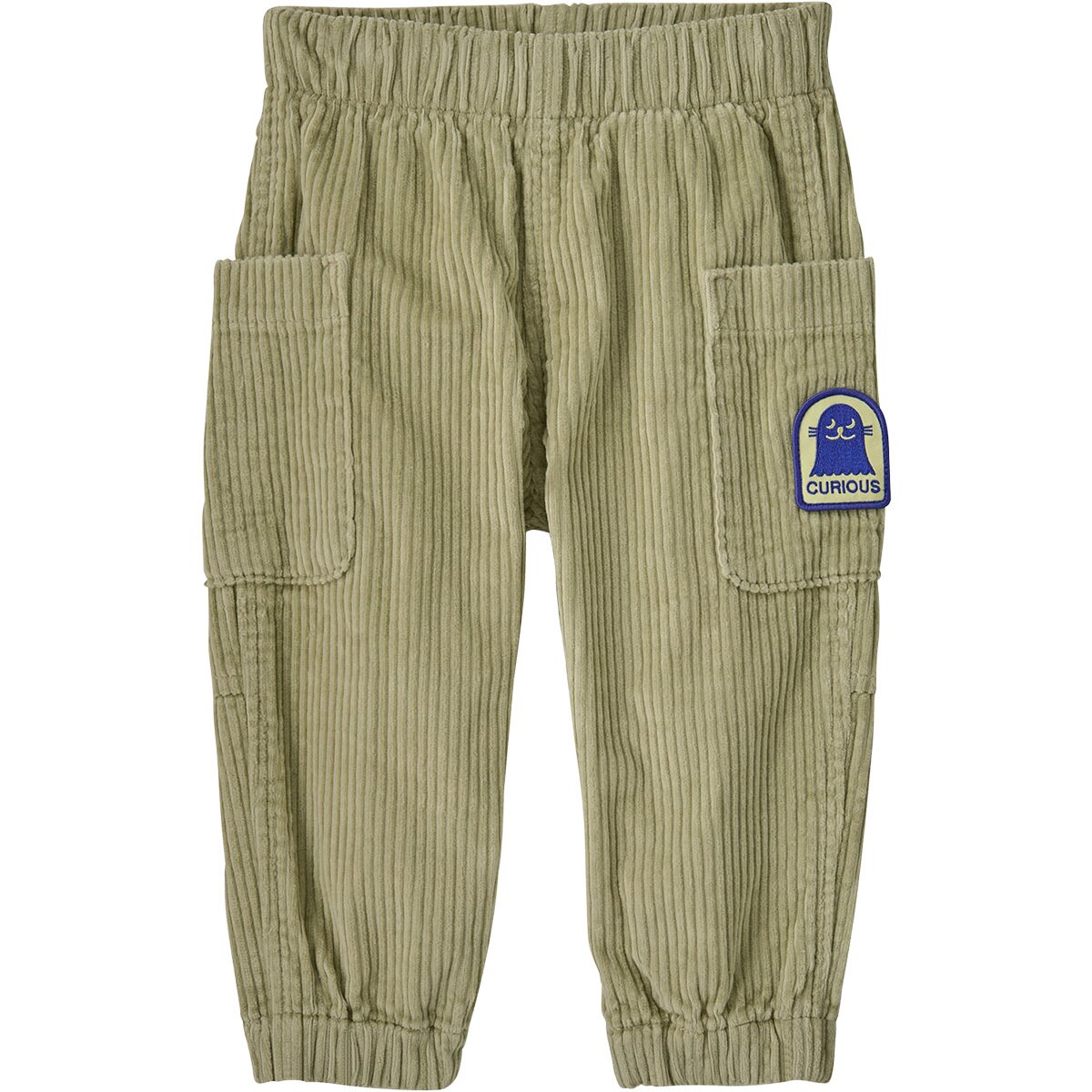Image of Patagonia Cord Joggers - Toddlers' Curious Seal Patch/Weathered Stone, 4T