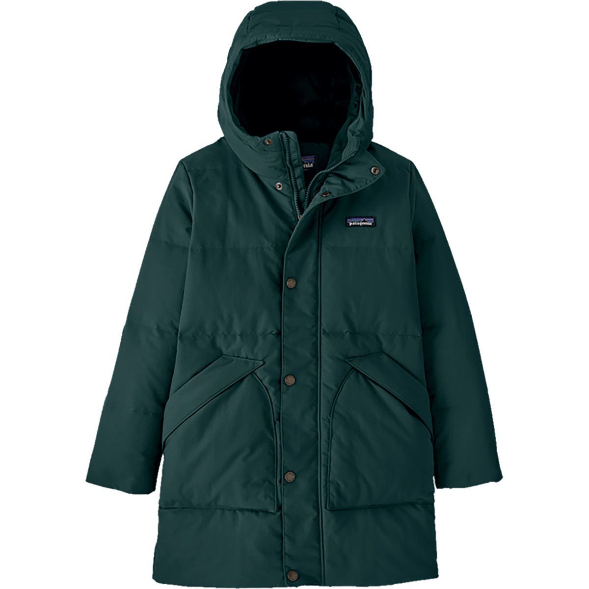 Image of Patagonia Downdrift Parka - Kids' Cascade Green, XS