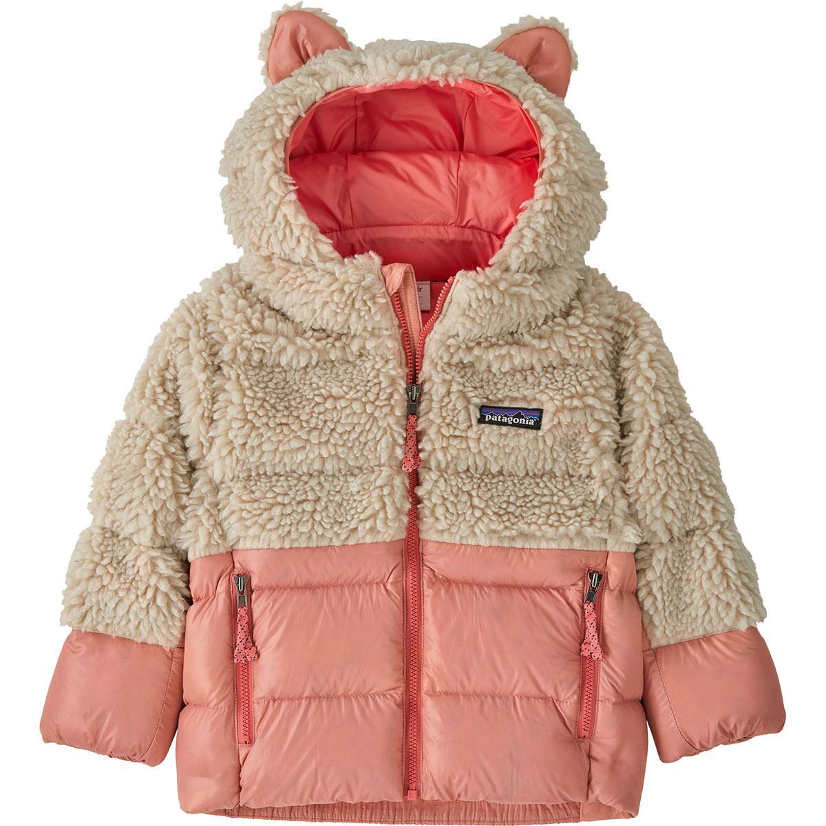 Image of Patagonia Hi-Loft Furry Friends Jacket - Toddlers' Moment Pink, 2T