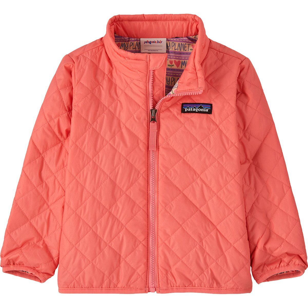 Image of Patagonia Nano Puff Jacket - Toddlers' Sparkle Pink, 4T