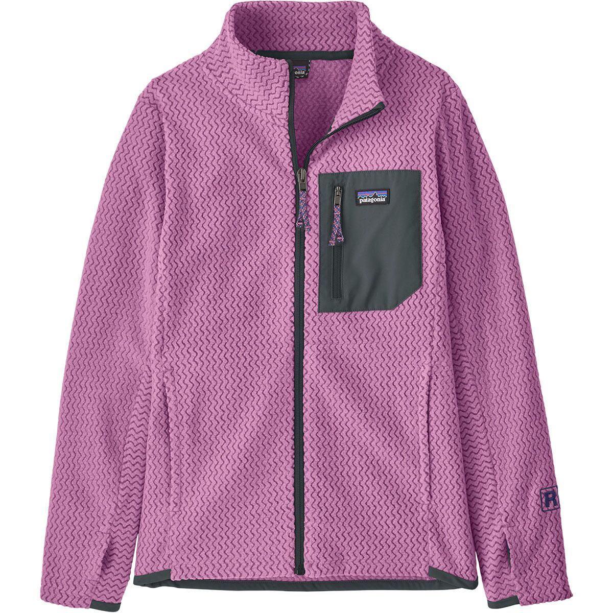 Image of Patagonia R1 Air Full-Zip Jacket - Kids' Brisk Purple, XL