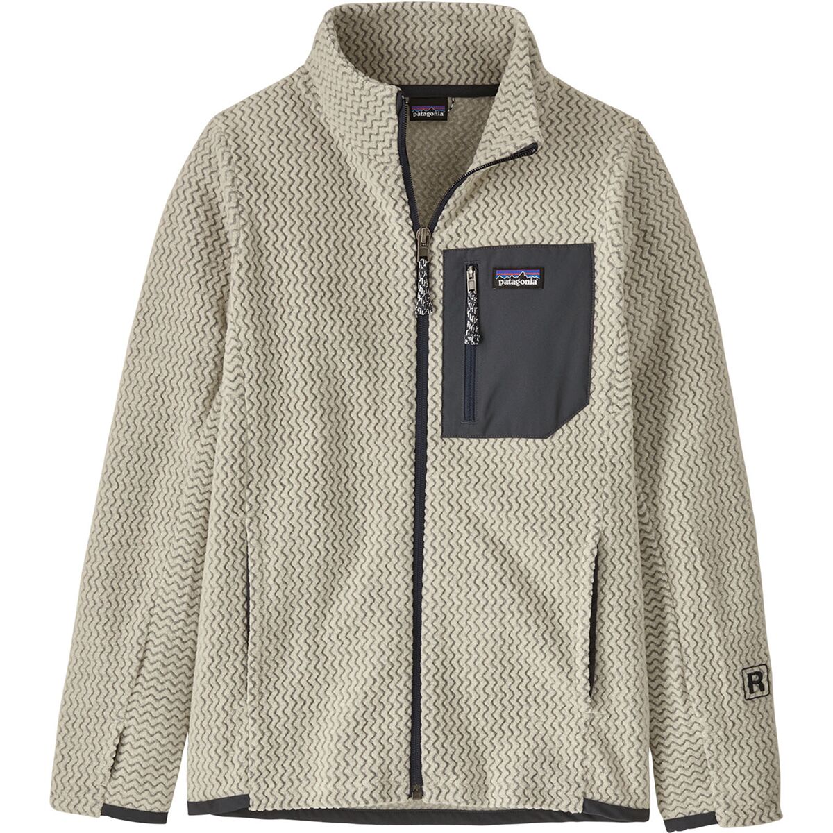 Image of Patagonia R1 Air Full-Zip Jacket - Kids' Wool White, XS