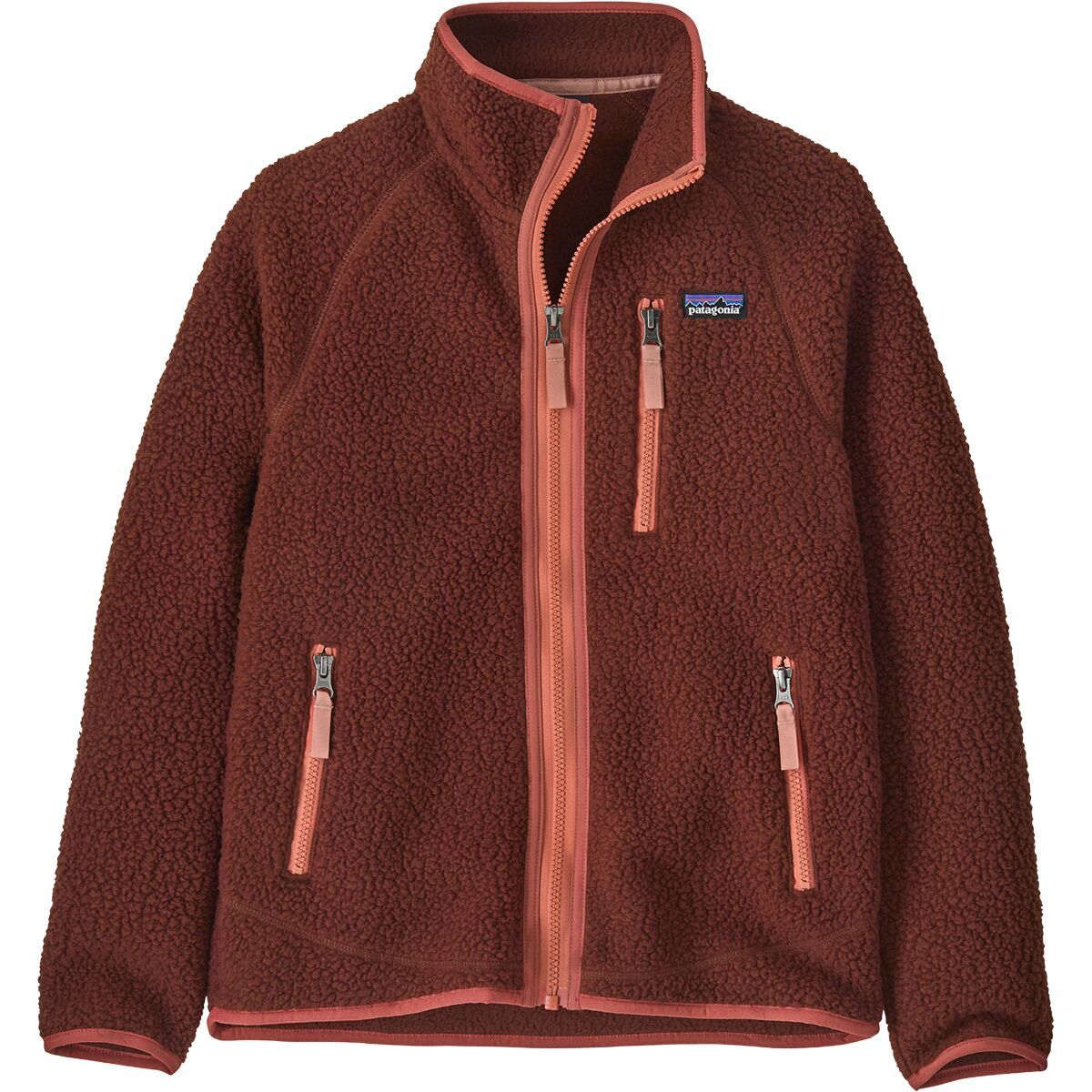 Image of Patagonia Retro Pile Jacket - Kids' Dried Vanilla, L
