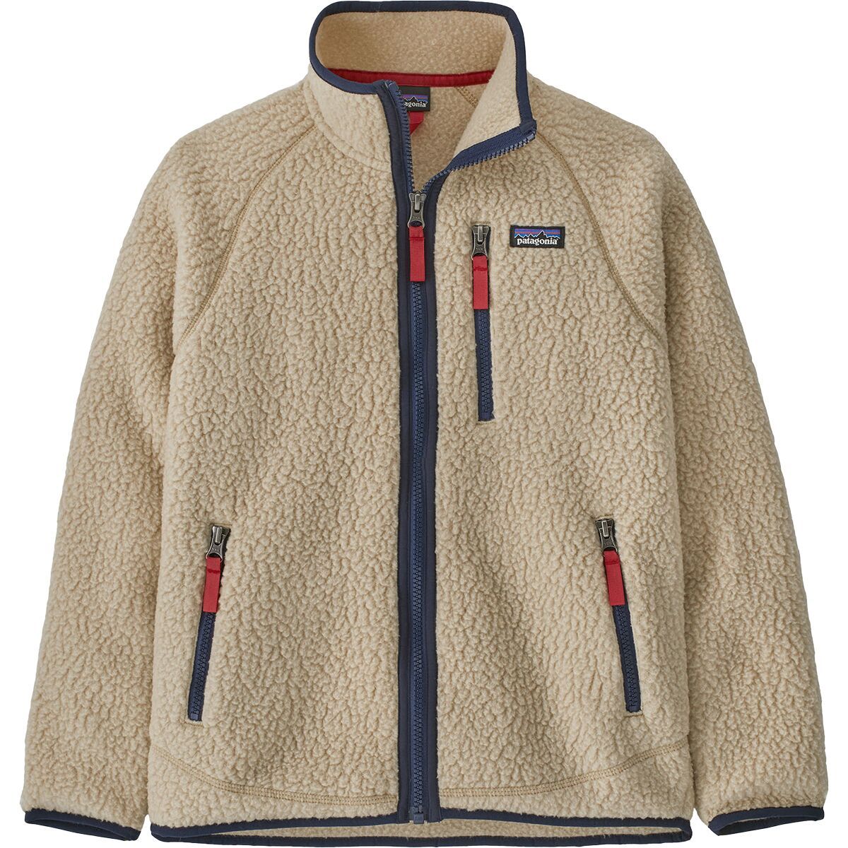 Image of Patagonia Retro Pile Jacket - Kids' El Cap Khaki, XS
