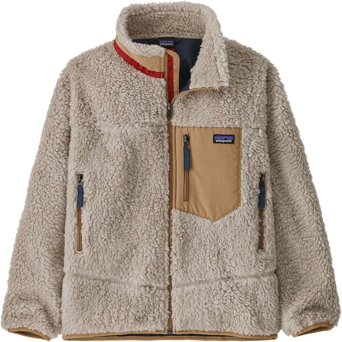 Patagonia Retro-X Jacket - Kids' Natural/Grayling Brown, M