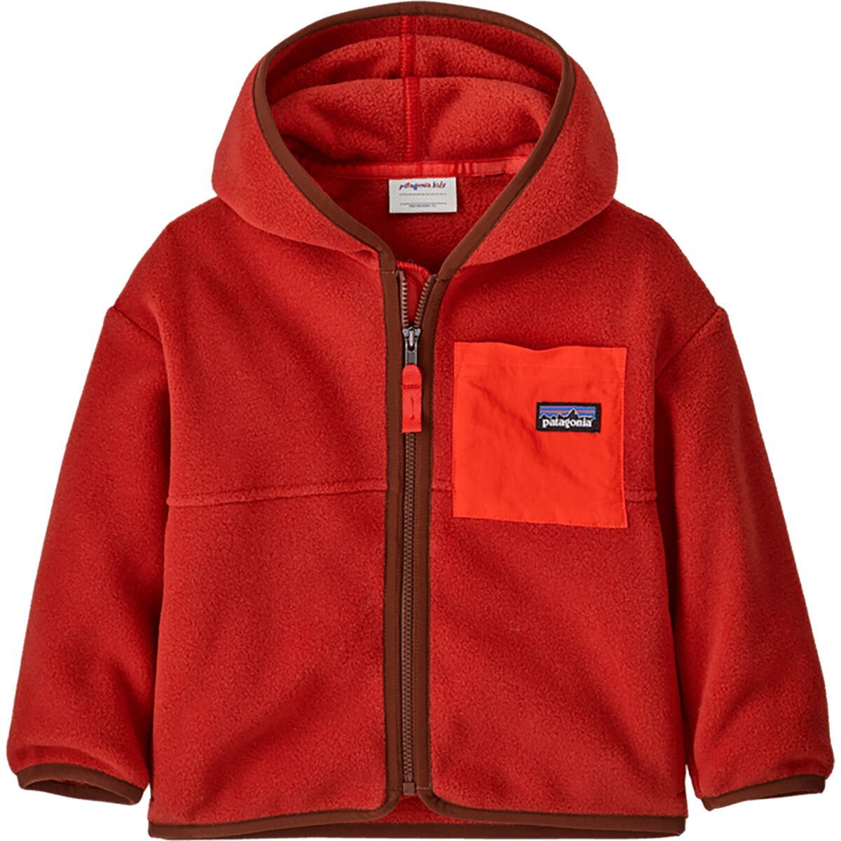 Image of Patagonia Synch Hooded Jacket - Toddlers' Amanita Red, 5T