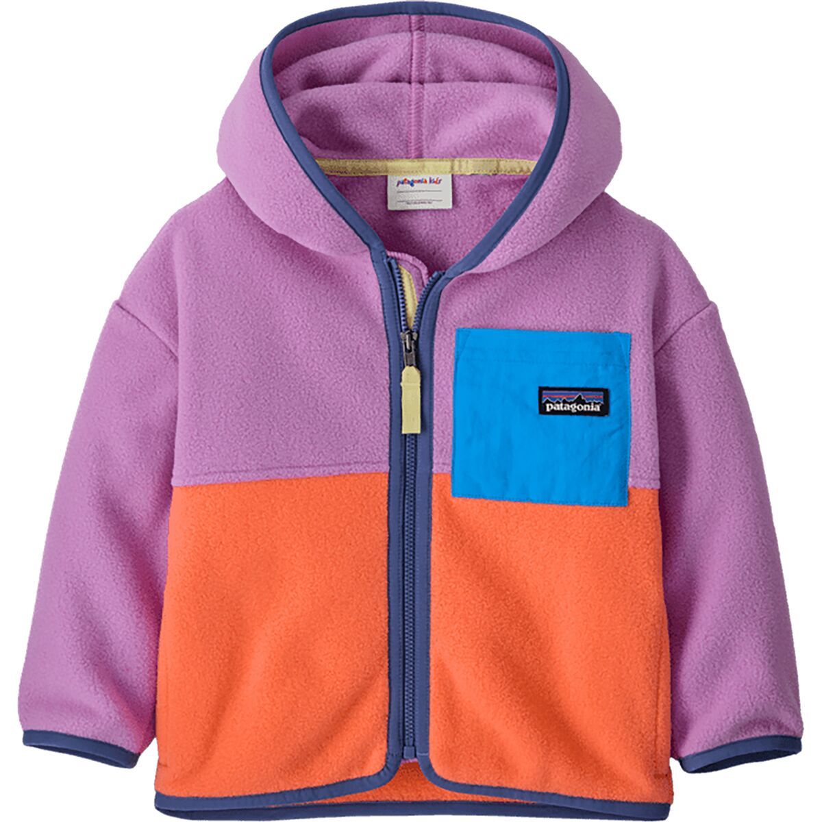 Image of Patagonia Synch Hooded Jacket - Toddlers' Brisk Purple, 3T