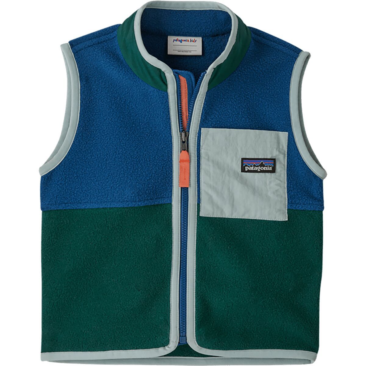 Patagonia Synch Vest - Toddlers' Clement Blue, 4T