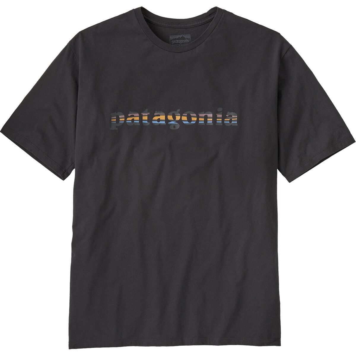 Patagonia 73 Text Logo Organic T-Shirt - Men