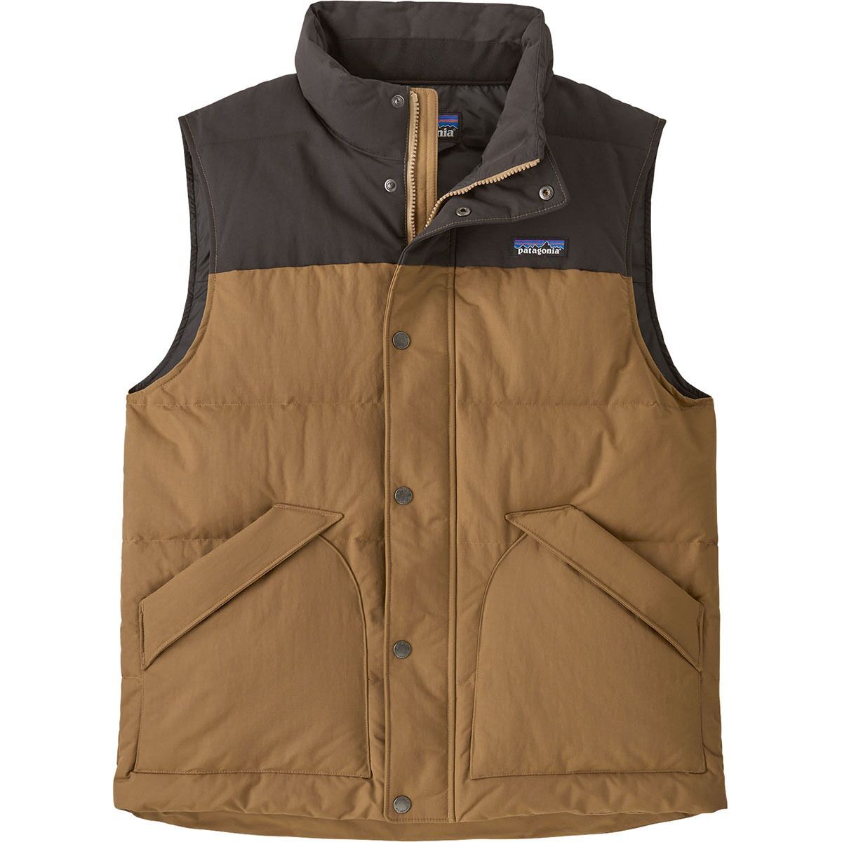 Patagonia Downdrift Vest - Men's  in Coriander Brown