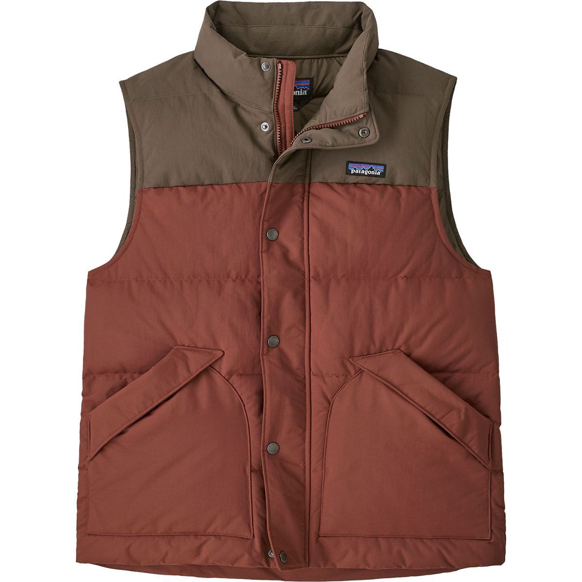 Image of Patagonia Downdrift Vest - Men's Dried Vanilla, S