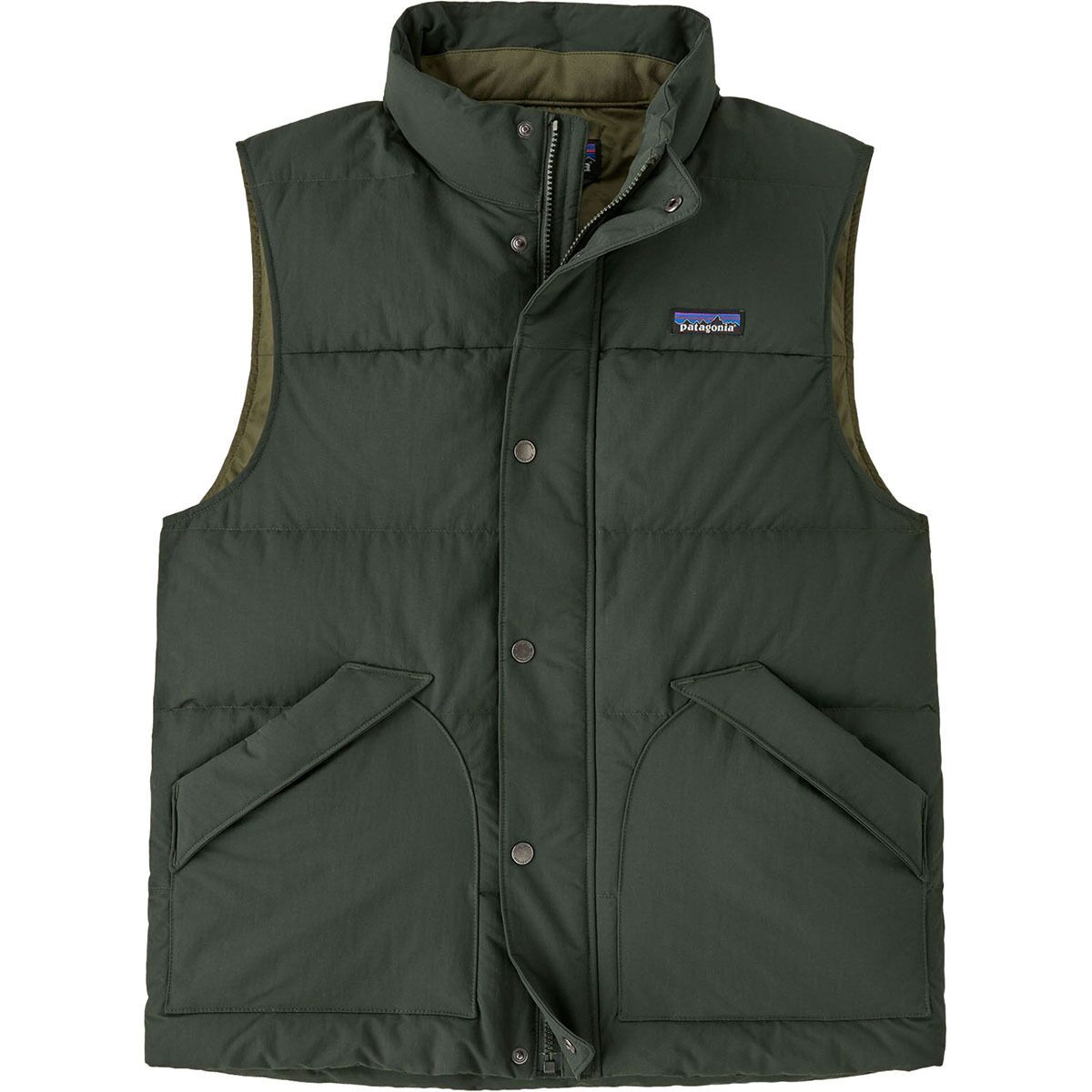 Image of Patagonia Downdrift Vest - Men's Old Growth Green, L