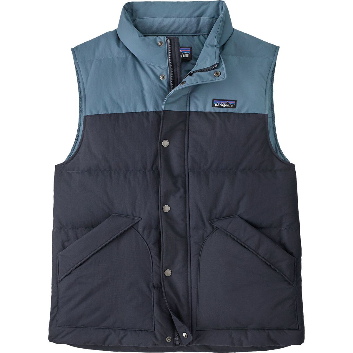 Image of Patagonia Downdrift Vest - Men's Sunken Blue, XL
