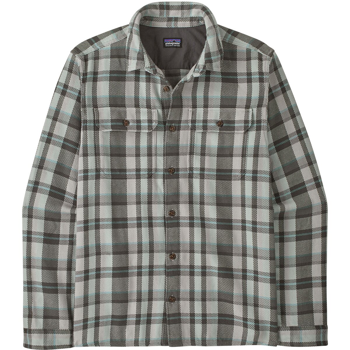 Image of Patagonia Fjord Loft Shirt - Men's Fall Line/Salt Grey, XL