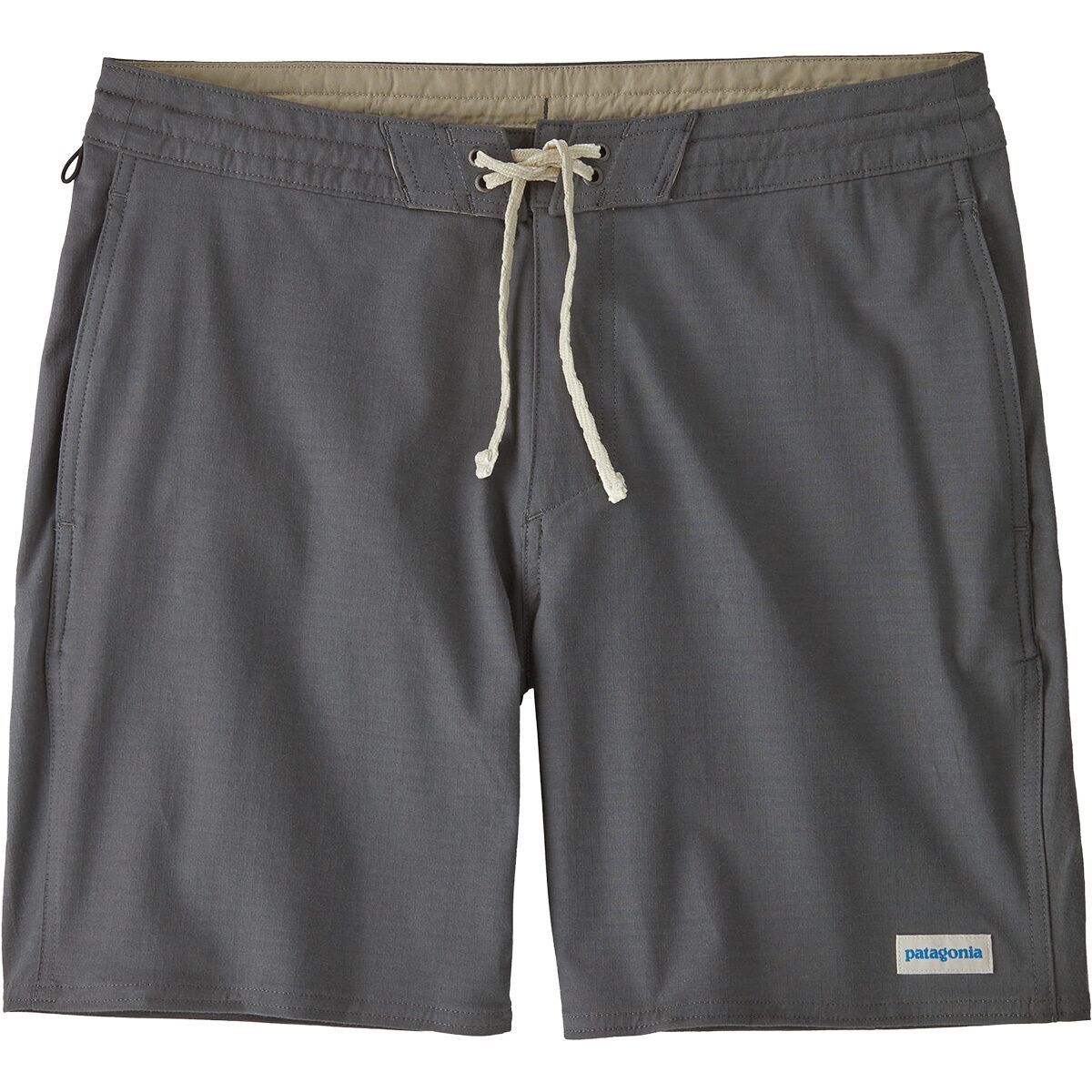 Image of Patagonia Home Waters Natural Hybrid 18in Short - Men's Forge Grey, 30
