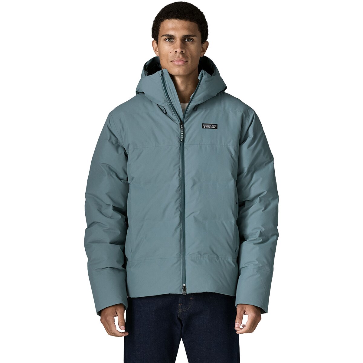 Image of Patagonia Jackson Glacier Down Jacket - Men's Blue Sage, L