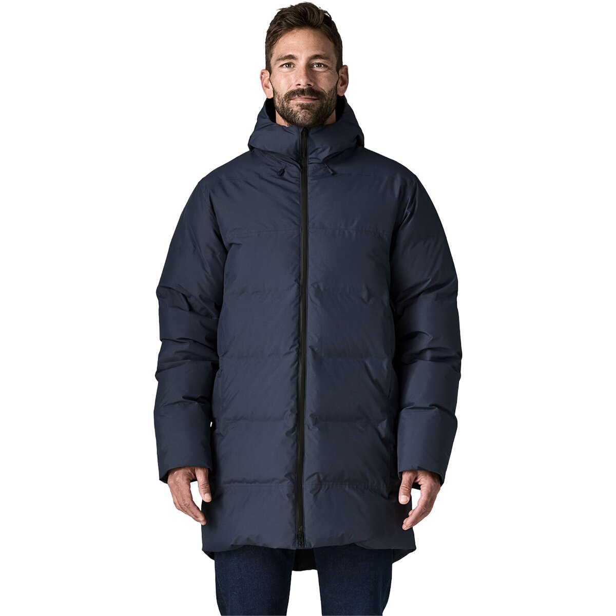 Image of Patagonia Jackson Glacier Down Parka - Men's New Navy, L