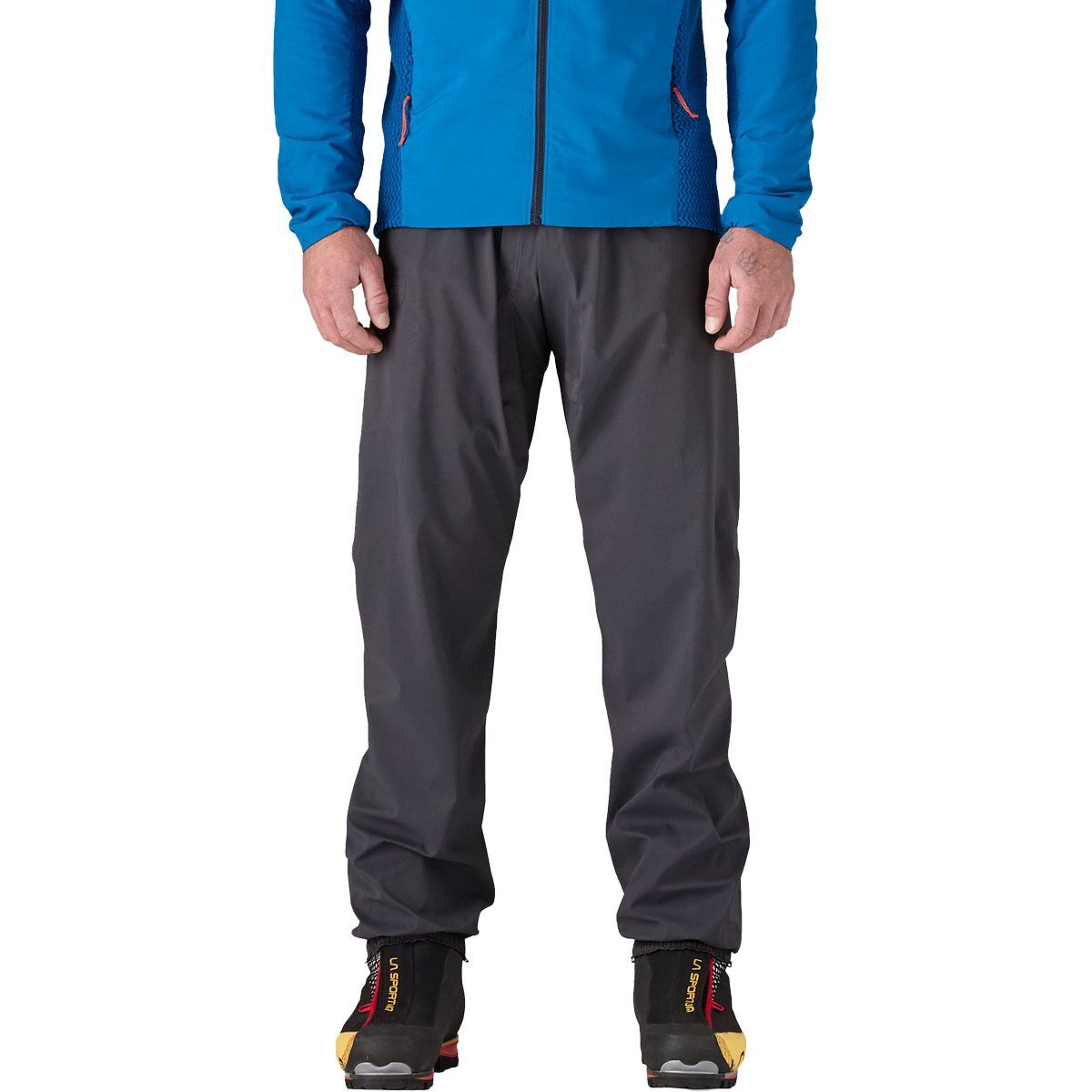 Image of Patagonia M10 Storm Pant - Men's Smolder Blue, XL